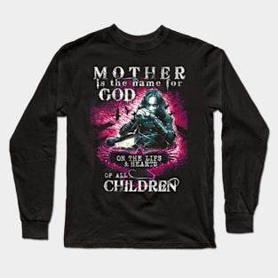 Eric Draven Mother Is The Name For God Long Sleeve T-Shirt